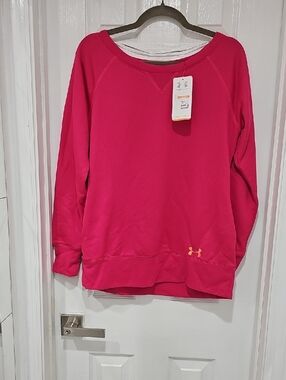 Under Armour Hot Pink Women's Pullover Sweatshirt